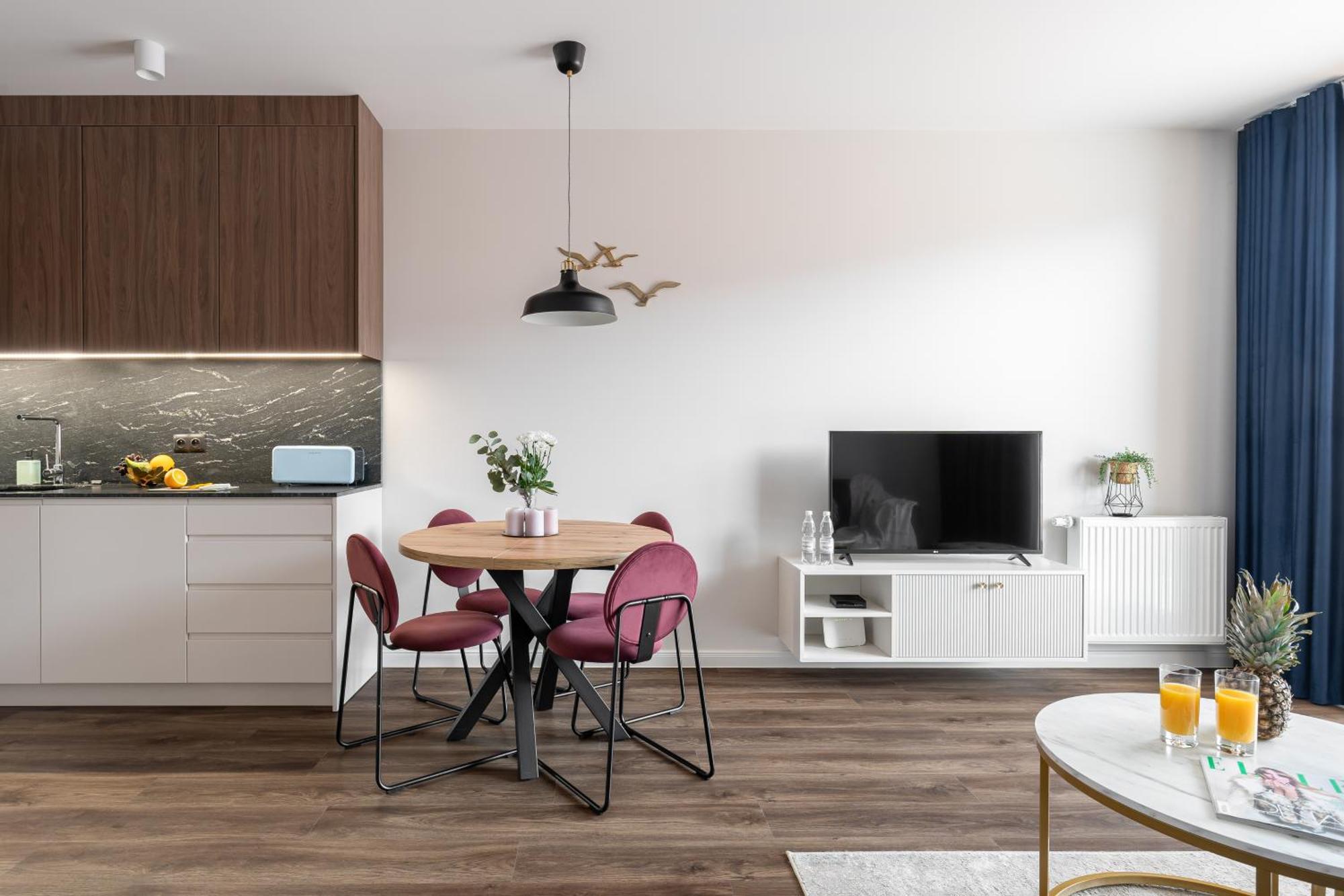 Scala 60D City Center Apartments With Parking By Lion Apartments Gdaňsk Exteriér fotografie