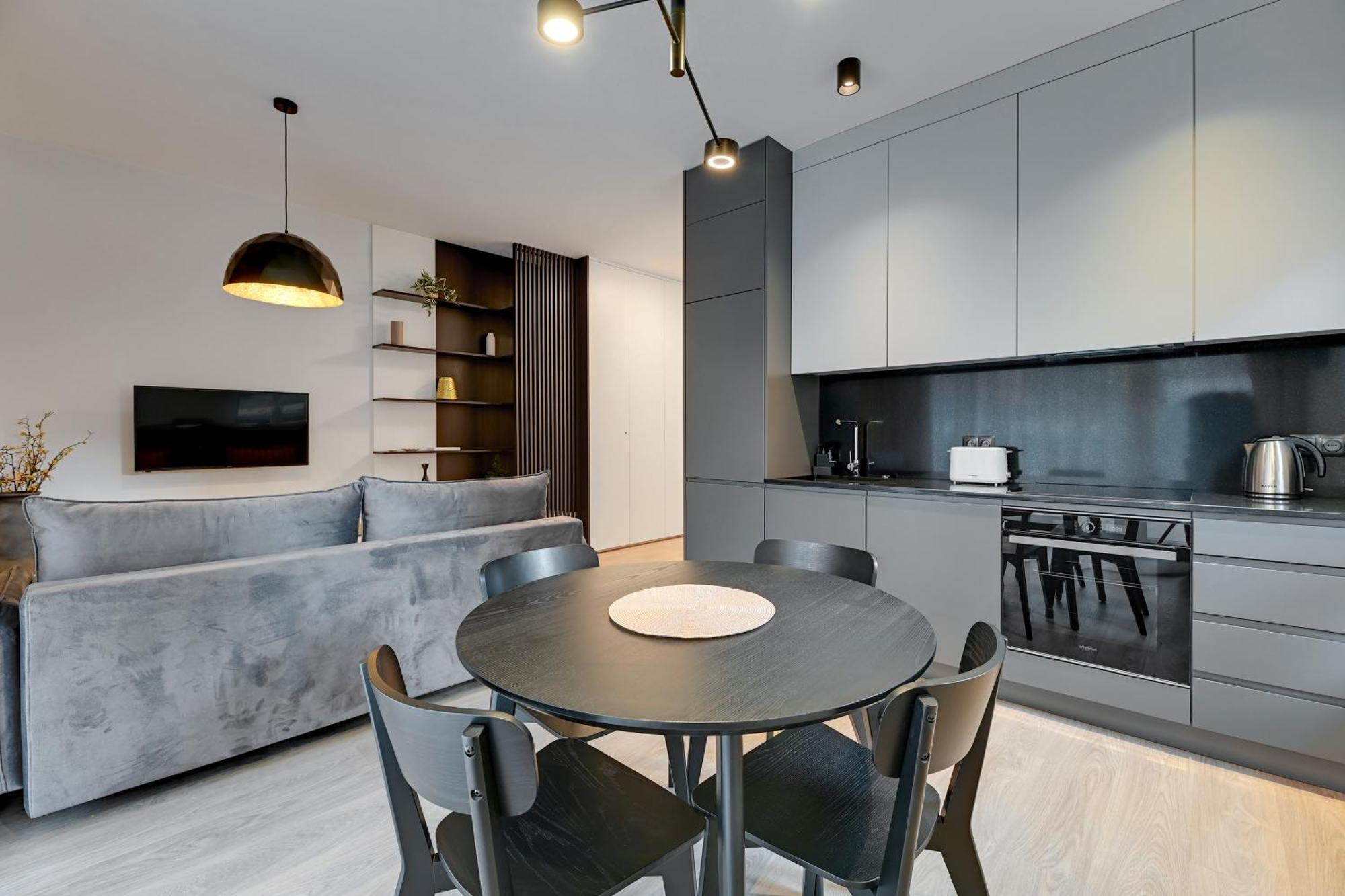 Scala 60D City Center Apartments With Parking By Lion Apartments Gdaňsk Exteriér fotografie