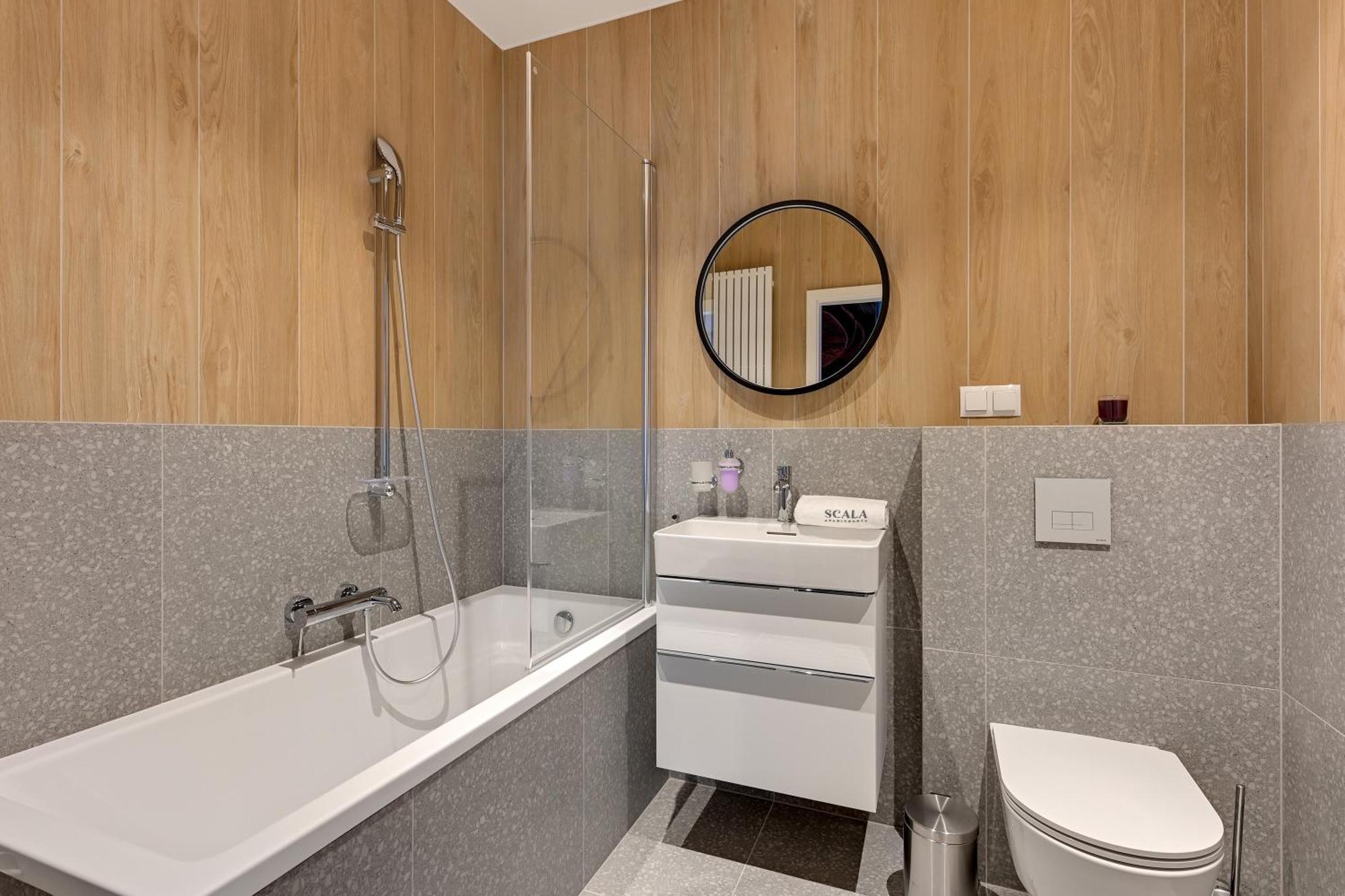 Scala 60D City Center Apartments With Parking By Lion Apartments Gdaňsk Exteriér fotografie